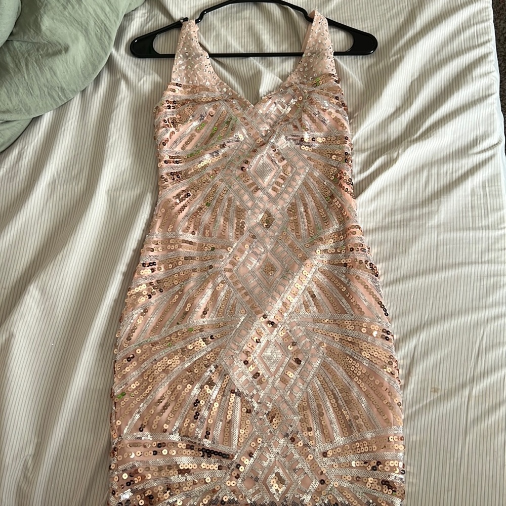 Jodi Kristopher Dress Size 1/2 Excellent Condition worn once